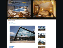Tablet Screenshot of hotelrozaje.montenegro.com