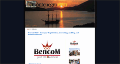 Desktop Screenshot of bencom.montenegro.com