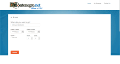 Desktop Screenshot of montenegro.net