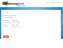 Tablet Screenshot of montenegro.net